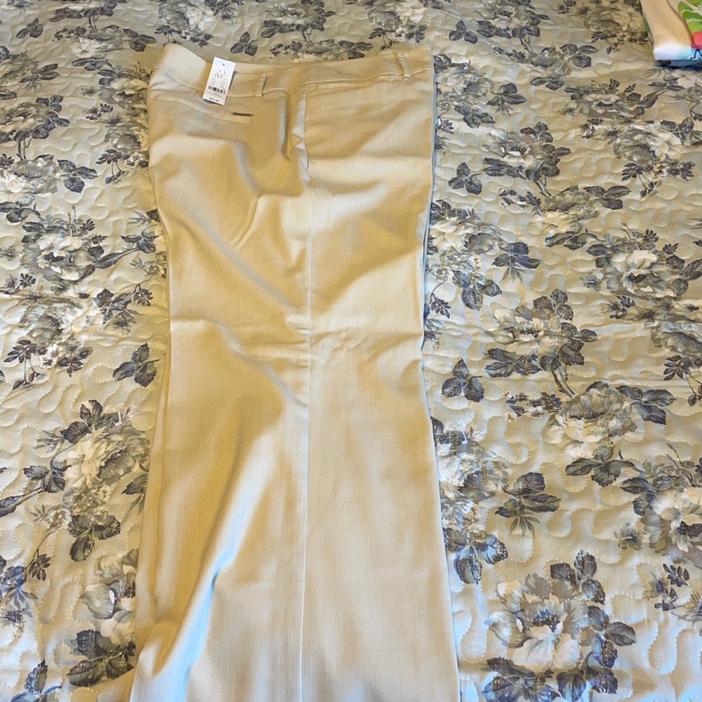 Cream dress pants
